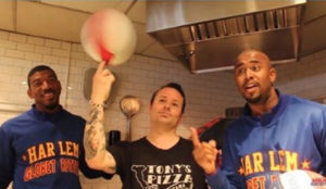 Tony Gemignani and the Harlem Globetrotters